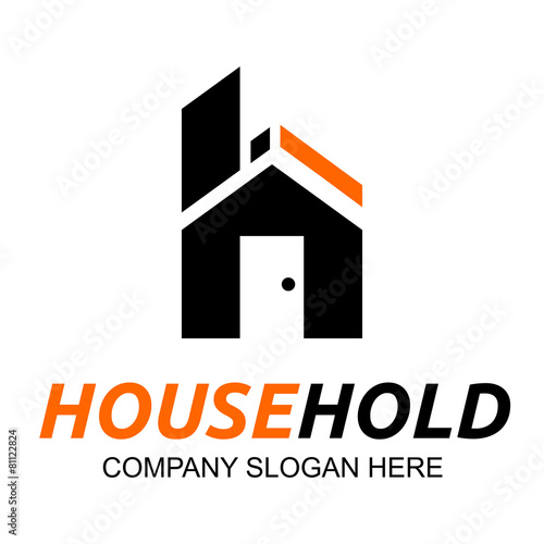 House Hold - H  Logo