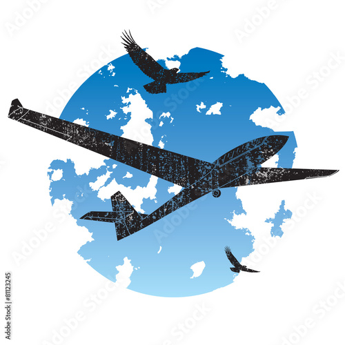 sailplane grunge icon