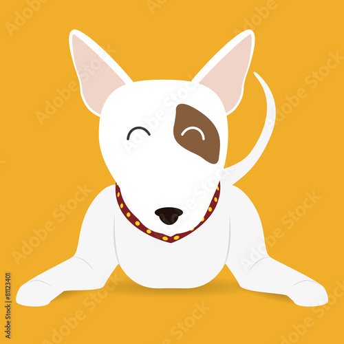 Dog design, vector illustration.