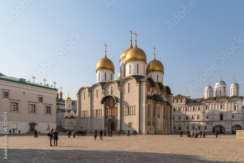 Cathedral of the Dormition in Moscow kremlin photo
