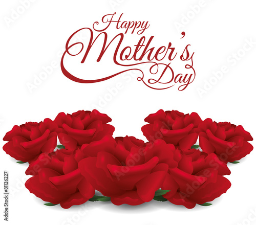 Mothers day card design.