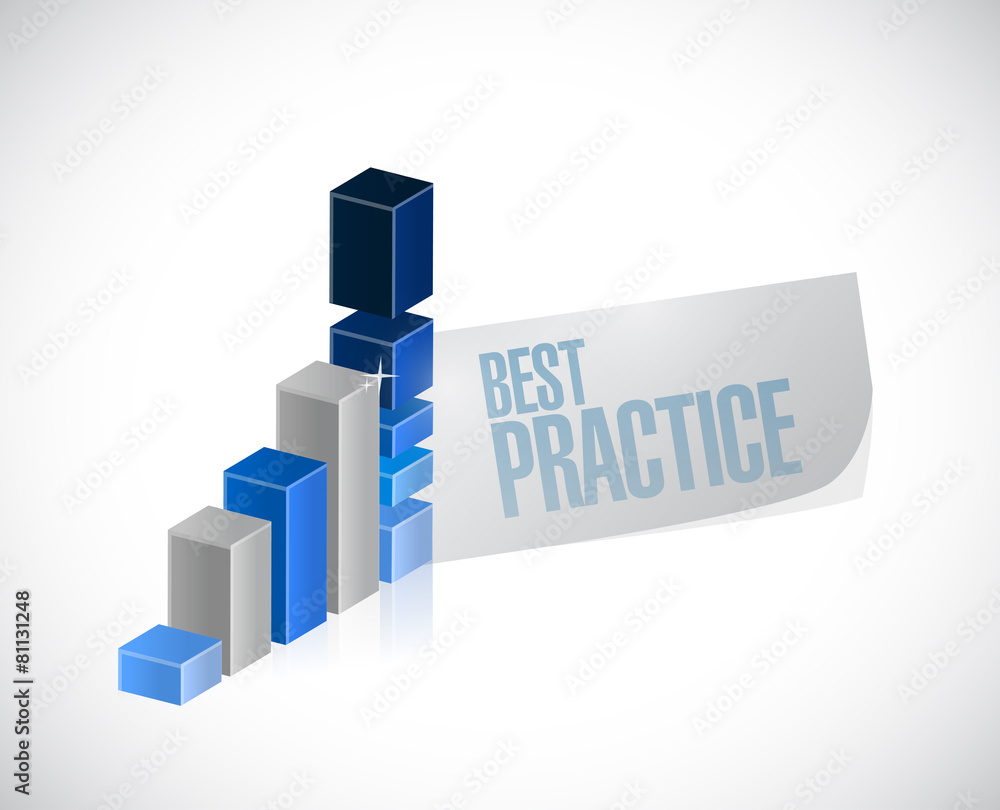 best practice business graph sign concept best practice business graph sign concept