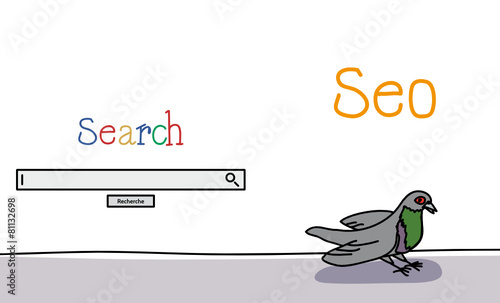 SEO - référencement local des sites Internet - pigeon