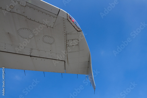 Canvas Print Tail of aircraft