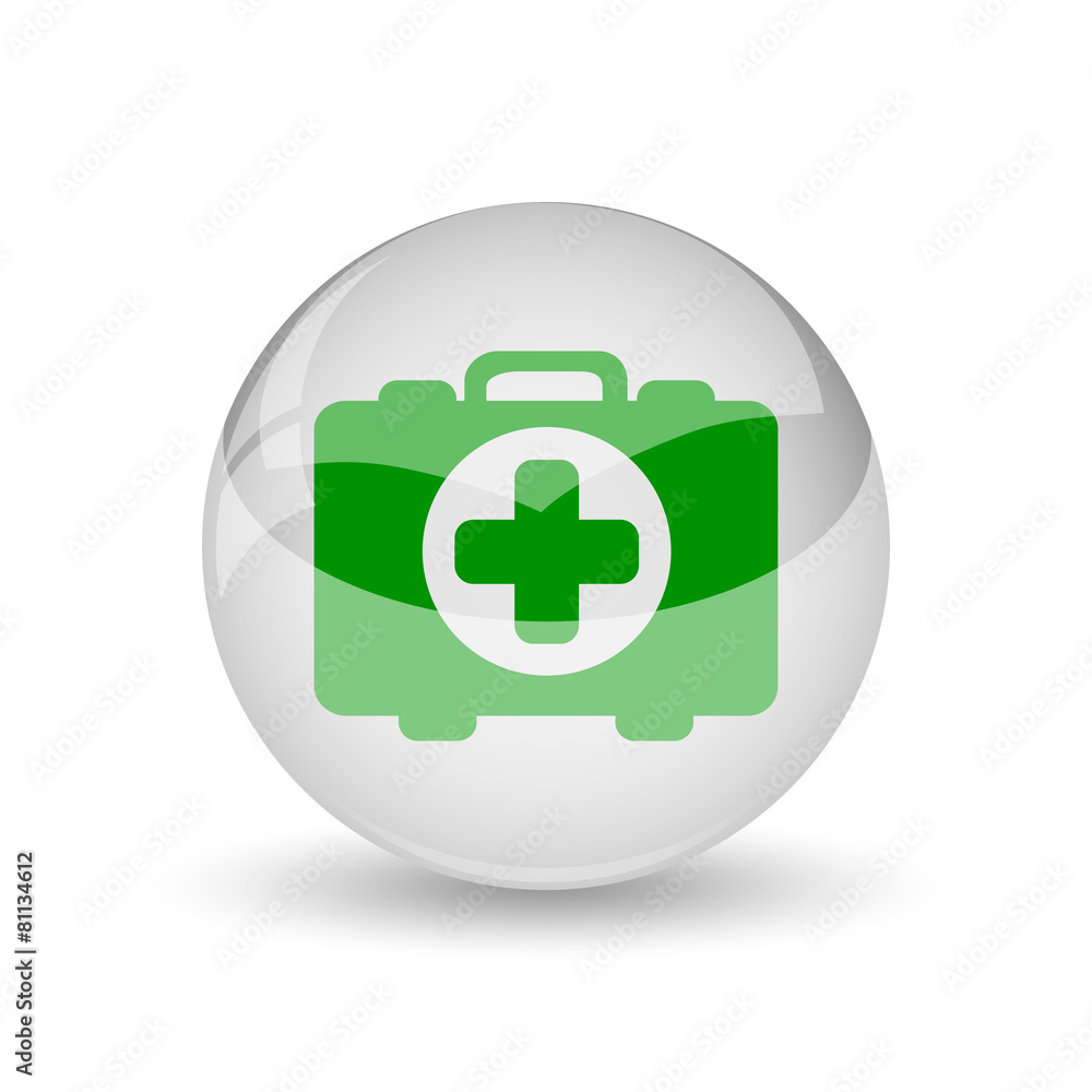 Medical bag icon