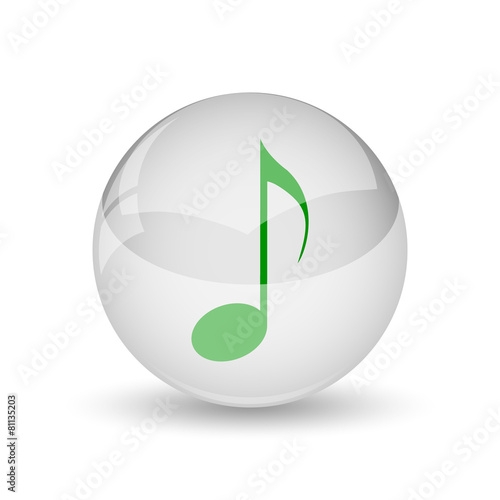 Musical note icon