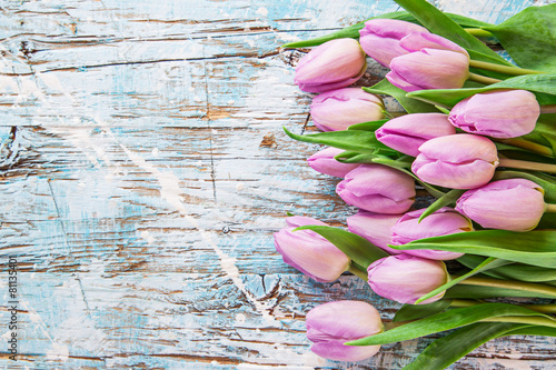 Fototapeta Naklejka Na Ścianę i Meble -  Beautiful tulips background