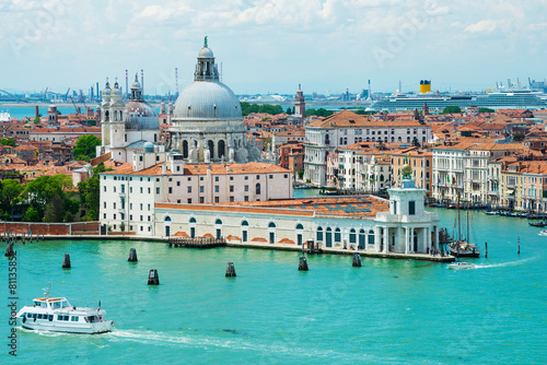 Canal Grande and Basilica di Santa Maria della Salute, Venice