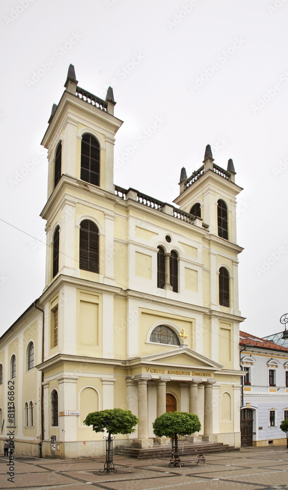 St. Francis Xavier cathedral in Banska Bystrica. Slovakia