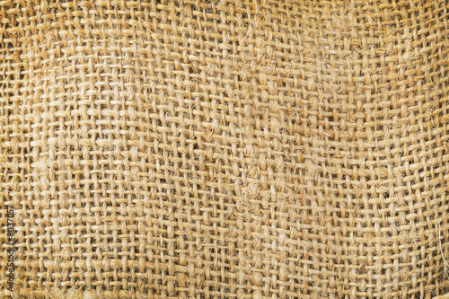 Texture of sack