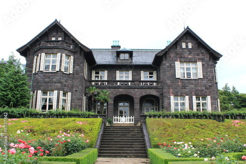 旧古河庭園とバラ園