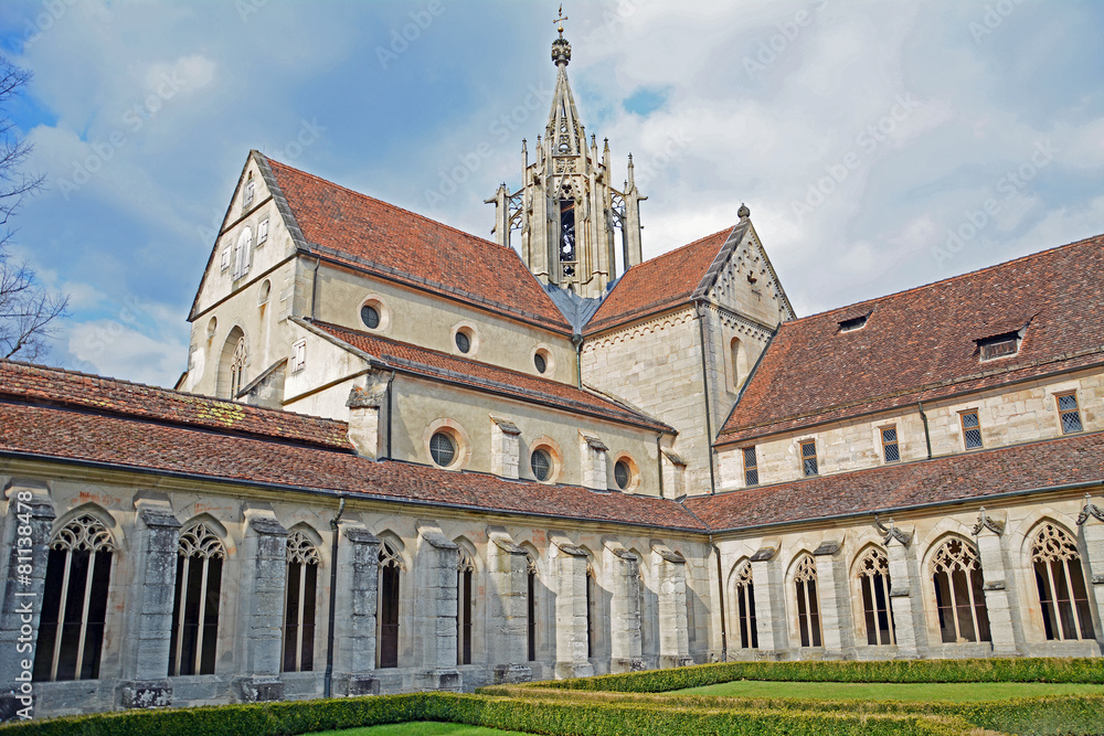 Bebenhausen, Klosterkirche mit Kreuzgang Bebenhausen, Klosterkirche mit Kreuzgang
