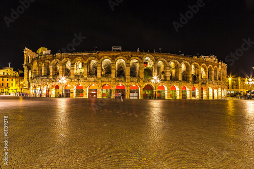 Verona Arena in Verona, Italy