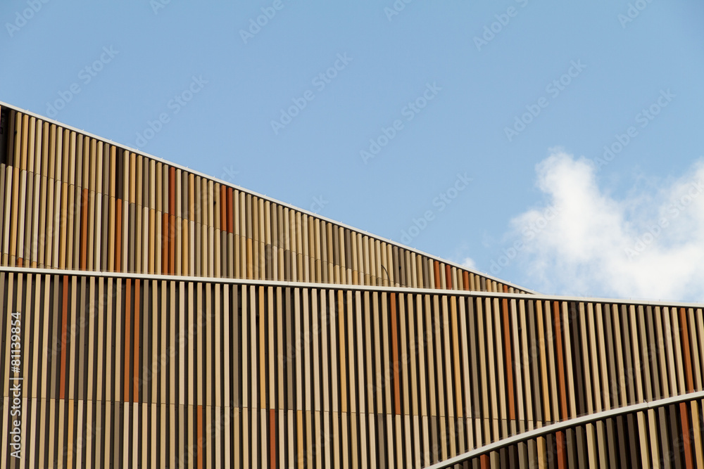 Fototapeta premium Holzfassade