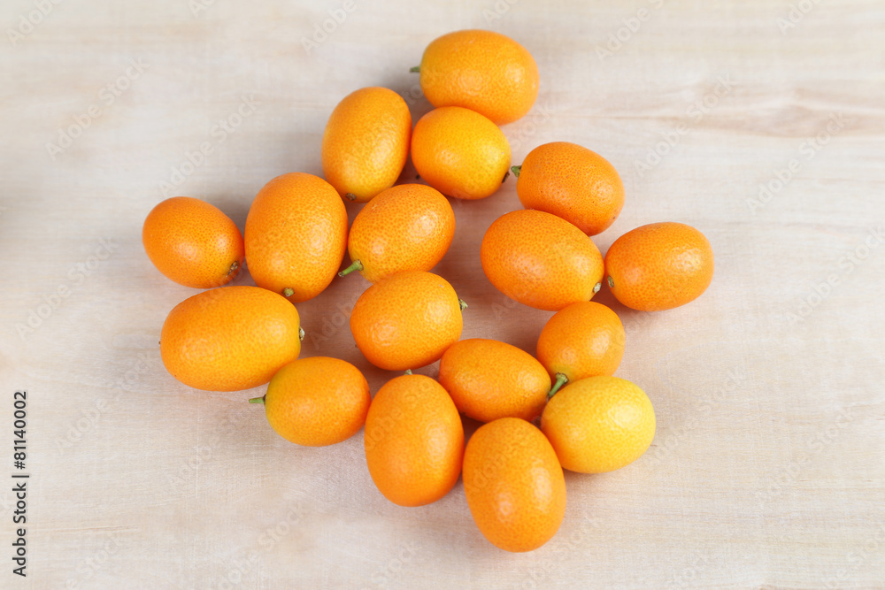 yellow kumquats