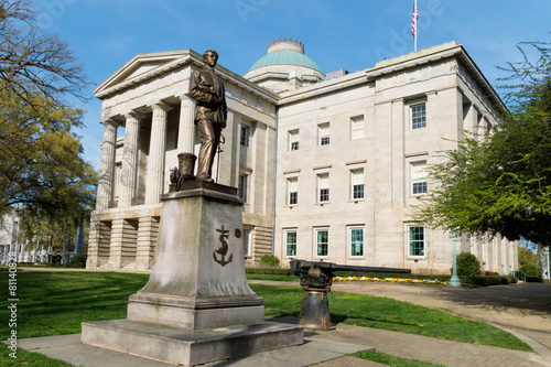 Historic state Capitol in Raleigh, NC photo