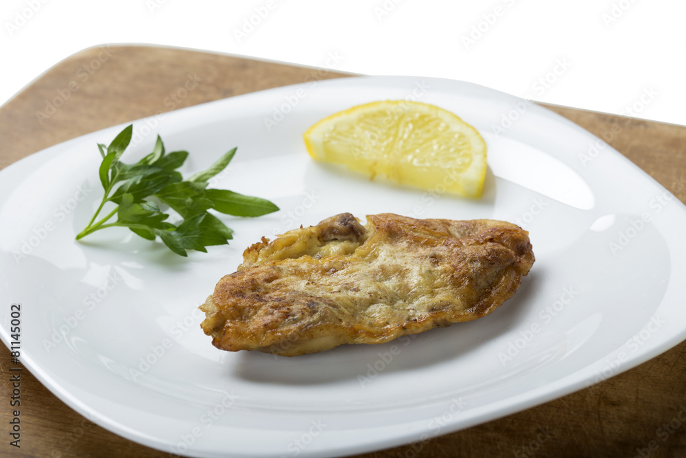 Fried pork brains Fried pork brains