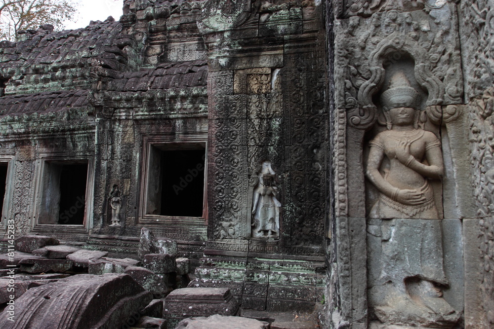 Preah Khan Temple in Angkor, Siem Reap, Cambodia Preah Khan Temple in Angkor, Siem Reap, Cambodia