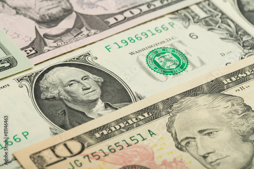 Wallpaper Mural USA dollar money banknotes texture background Torontodigital.ca