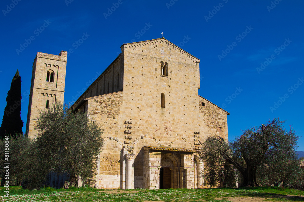 Abbazia di Sant'antimo in Val d'Orcia - Toscana