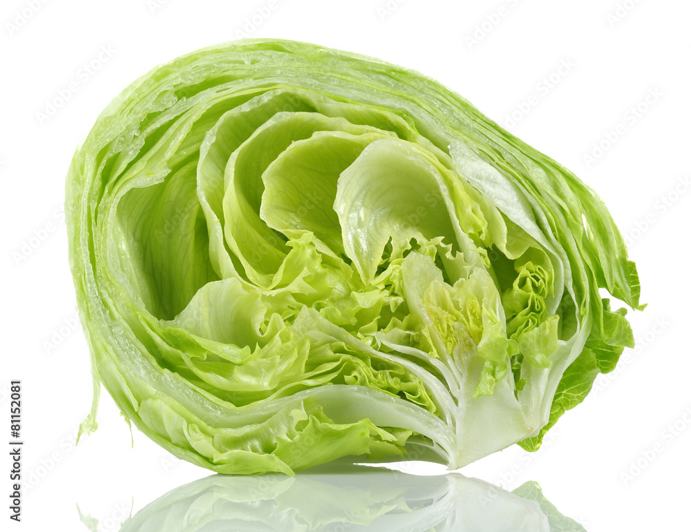Half iceberg lettuce Half iceberg lettuce