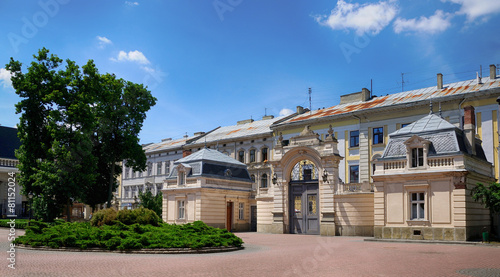 Potocki Palace in Lviv, Ukrainian. Currently - Lviv National Art