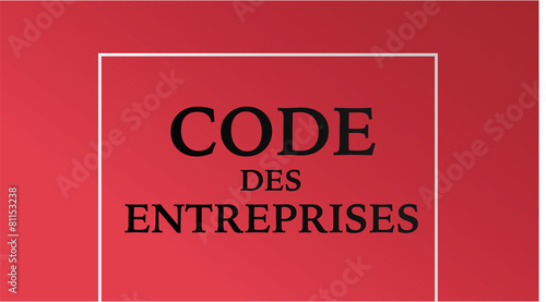code des entreprises