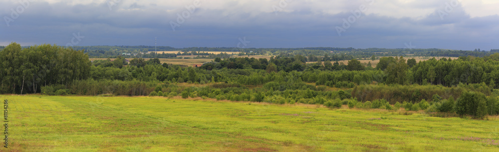 Landscape at Borodino battlefield, Mozhaysk, Moscow region