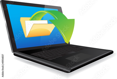 Uploading documents from laptop