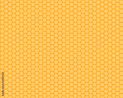honeycomb orange and yellow  seamless