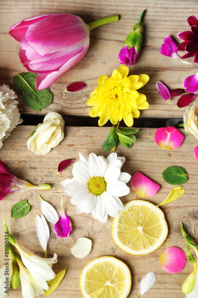 Abstract background with beautiful flowers Abstract background with beautiful flowers