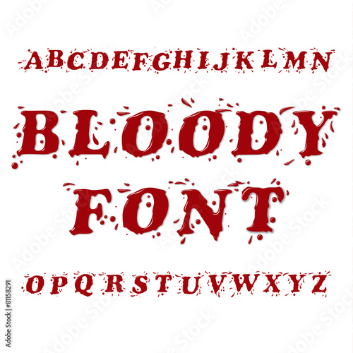Bloody Font