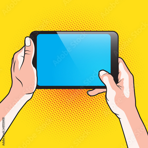 Hand and Touch Tablet