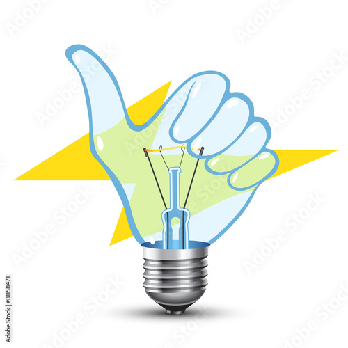 Hand Lightbulb