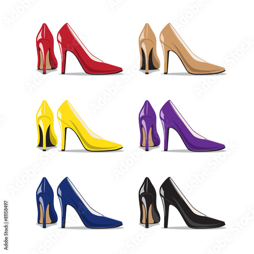 Set of Woman Shoes