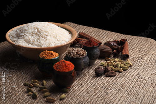 Rice and spices