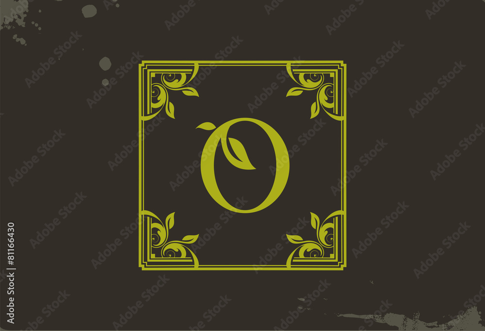 Ecologycal font logo vector illustration