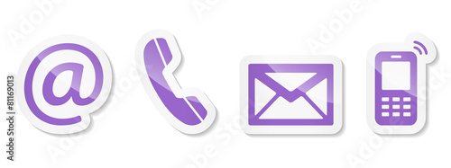 Contact Us – Amethystine sticker icons