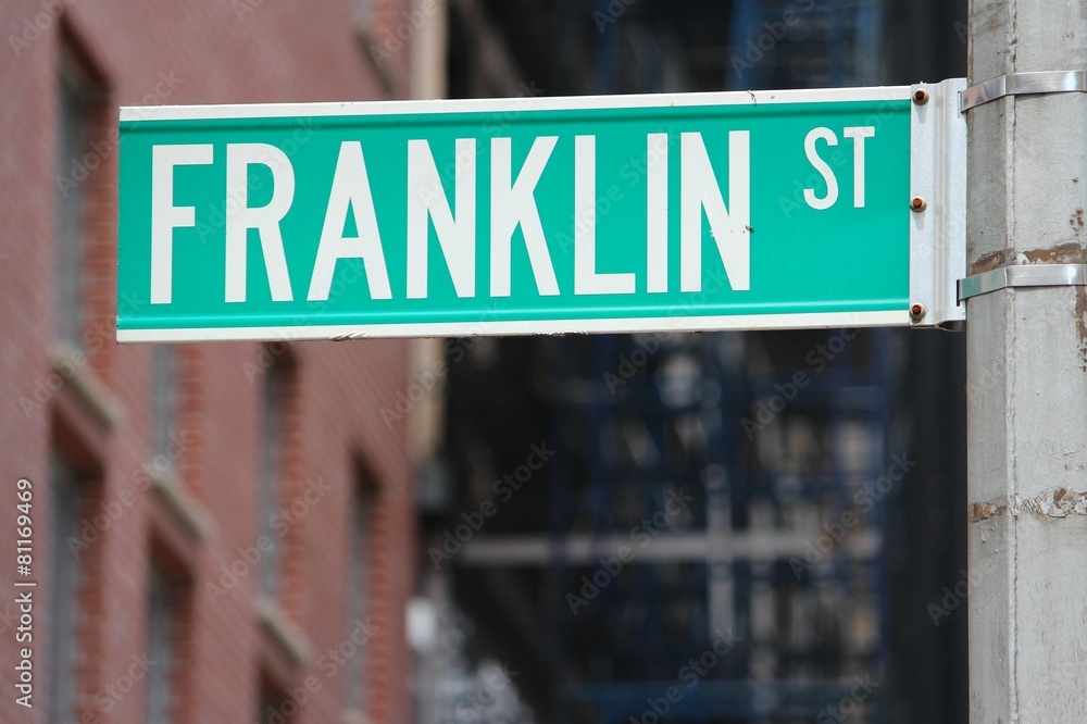 Fototapeta premium Franklin Street, New York