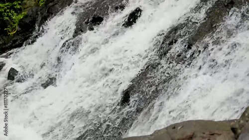 Waterfall in Lamington National Park on the New South Wales. photo