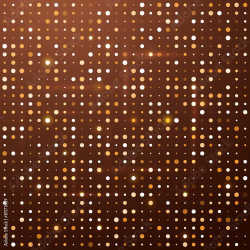 Disco background with dots.