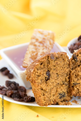 Honey raisin bran muffins