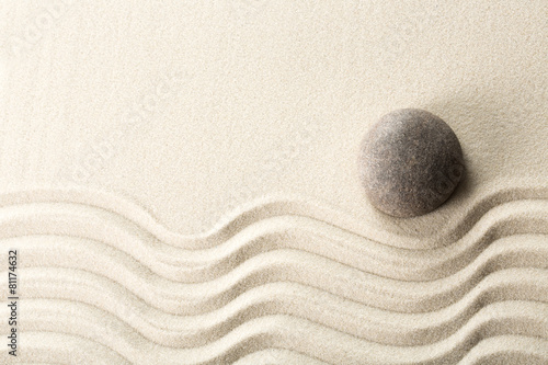 Photography zen stone