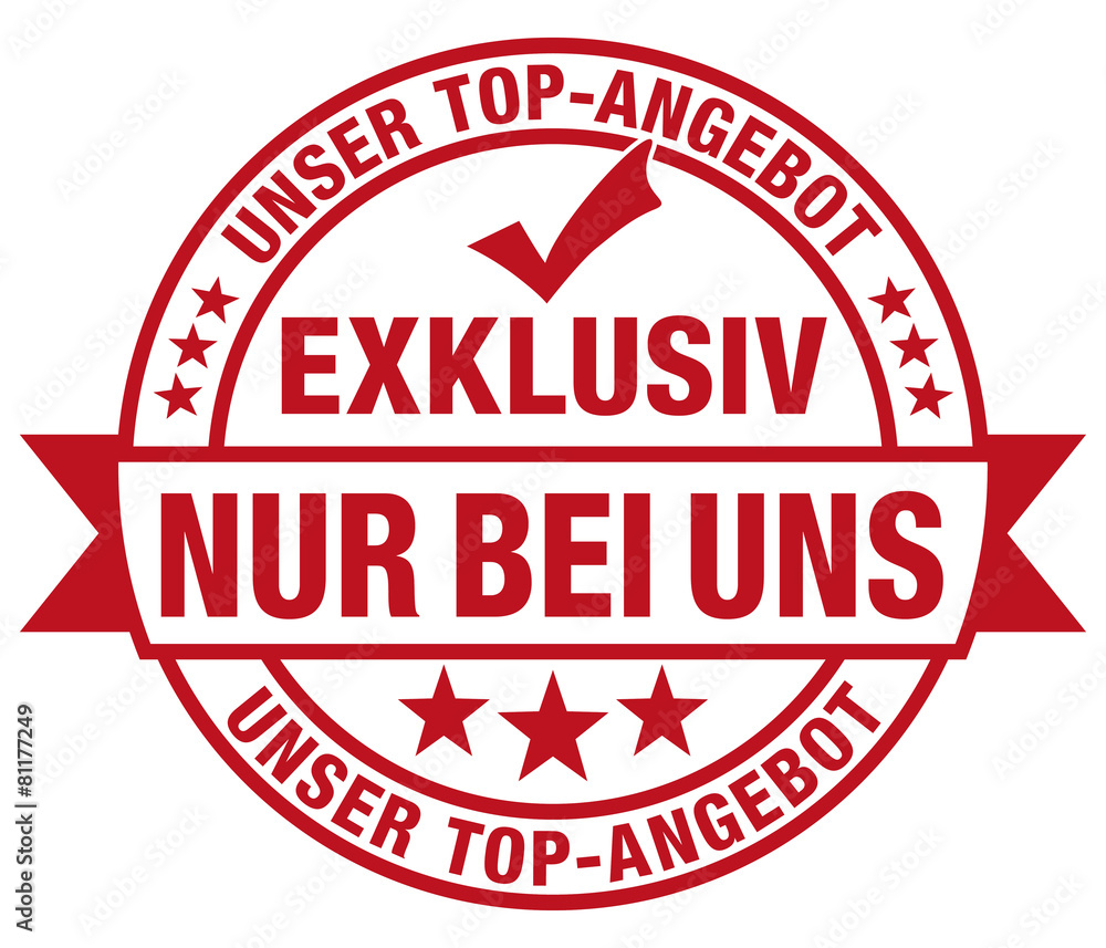 Exklusiv - nur bei uns - Unser Top Angebot Exklusiv - nur bei uns - Unser Top Angebot