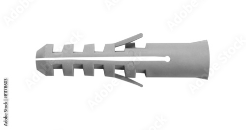 Photos Dowel pin on white background