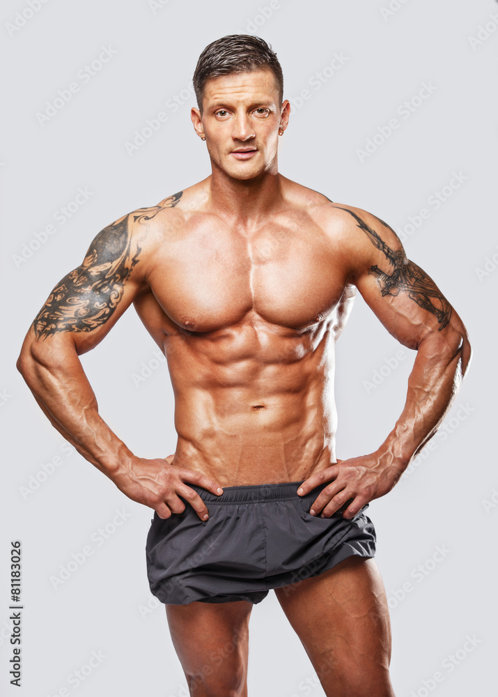 Male with great body anatomy Male with great body anatomy