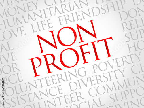 Non Profit word cloud concept
