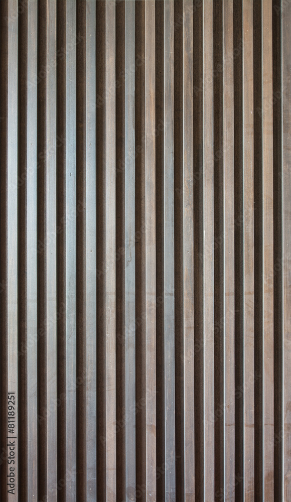 Obraz premium Wood lath wall