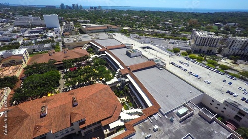 Merrick Park Miami aerial 4k video photo