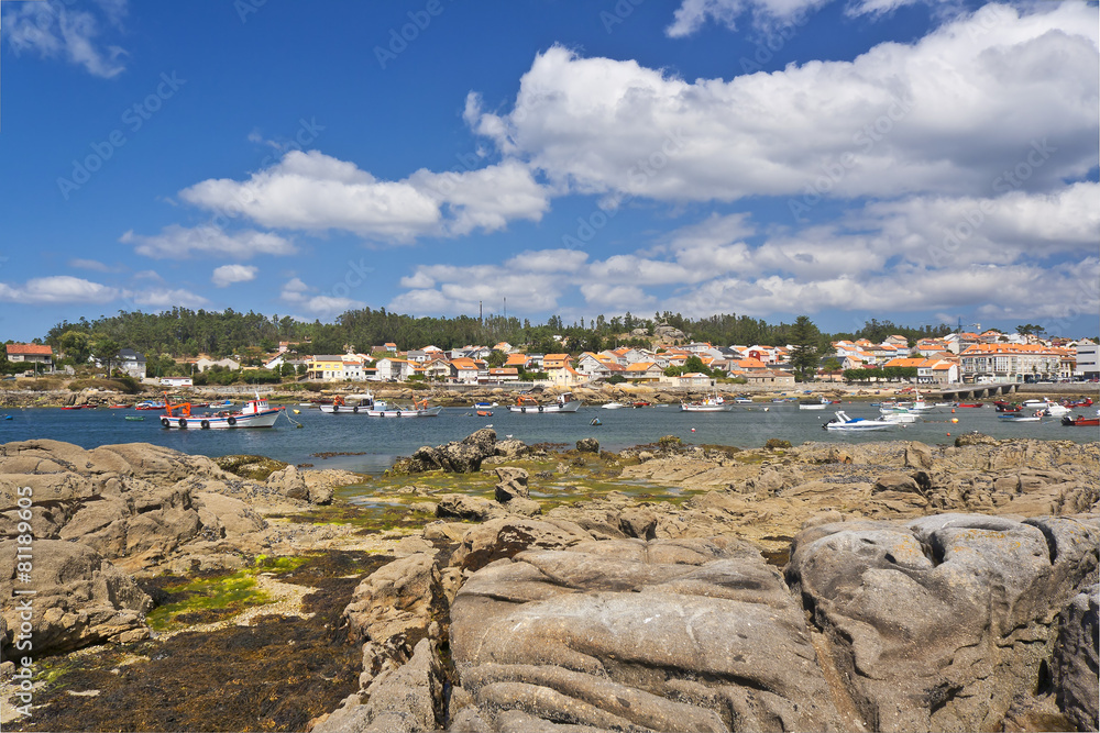 Arousa Island town